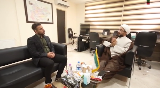 دیدار رئیس مرکز ارتباطات مردمی با قهرمان المپیک در کرمانشاه 